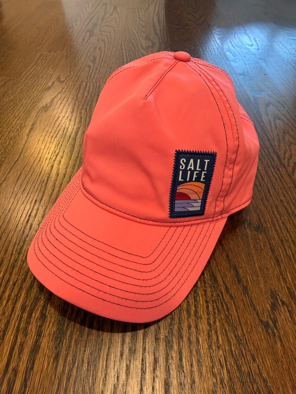 Salt Life Women’s Baseball Hat Cap Adjustable Lightweight Coral Size O
